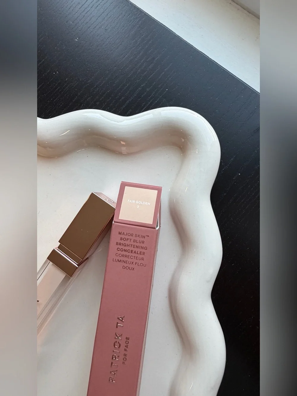 NIB PATRICK TA  Major Skin Soft Blur Brightening Hydrating Concealer